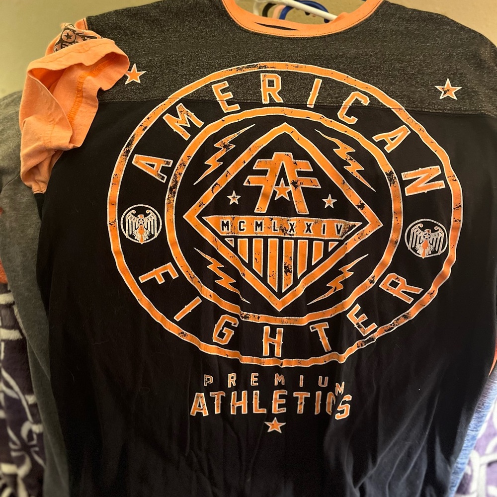 Authentic American fighter T-shirt. Great condition